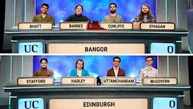 Bangor v Edinburgh