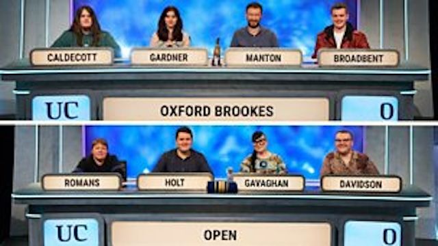 Oxford Brookes v Open University