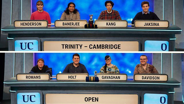 Trinity Cambridge v Open University