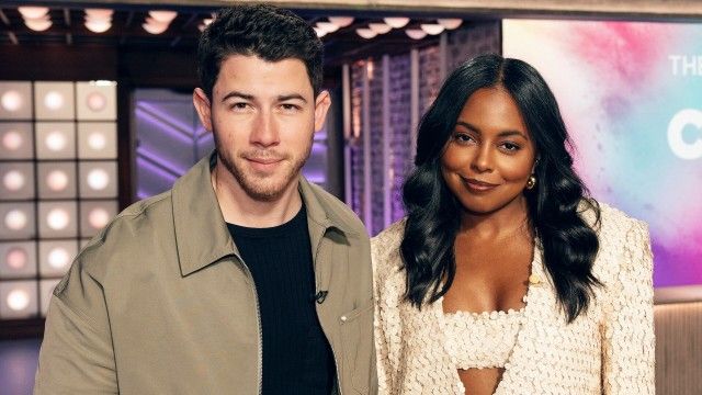 Nick Jonas and Adrienne Warren, Meghann Fahy and Brandon Sklenar