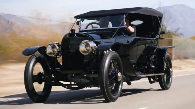 Jay Leno Drives the First Supercar: 1913 Mercedes 3795 Double Phaeton Torpedo