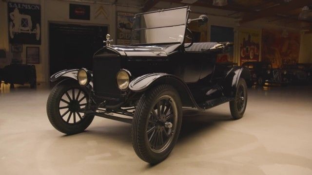 Jay Leno Teaches His Producer How To Drive Ford Model T