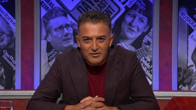 Adil Ray, Julian Clary, Sophy Ridge