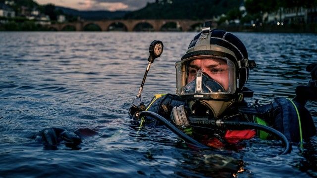 Wasserrettung - Taucher im Einsatz