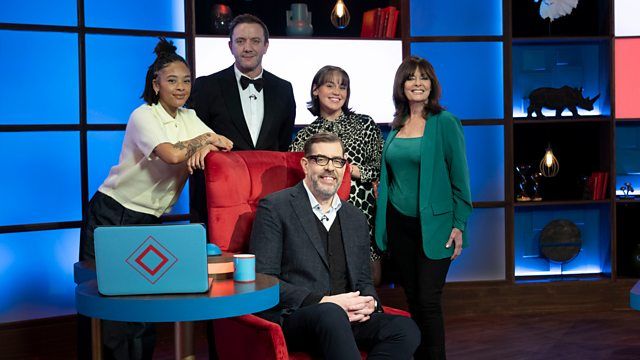 Yinka Booking, Ellie Leach, Vicki Michelle and Peter Serafinowicz (1/5)