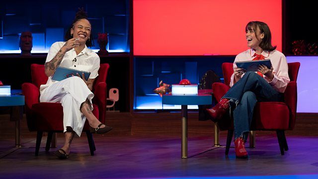 Yinka Bokinni, Ellie Leach, Vicki Michelle and Peter Serafinowicz (3/5)