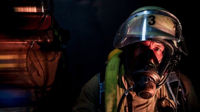 Extreme Hitze bei Wohnungsbrand