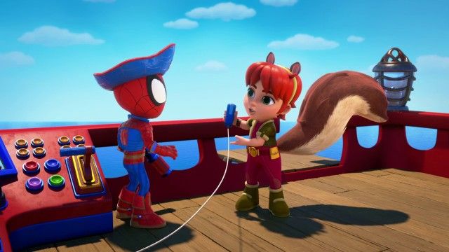A Squirrel Girl and Tippy Toe Pirate Adventure