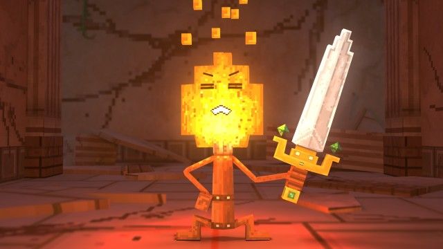 The Torch on a Dungeon Wall / The Pillowcase at an Inn Where the Hero of a Dungeon Isekai Story Stays