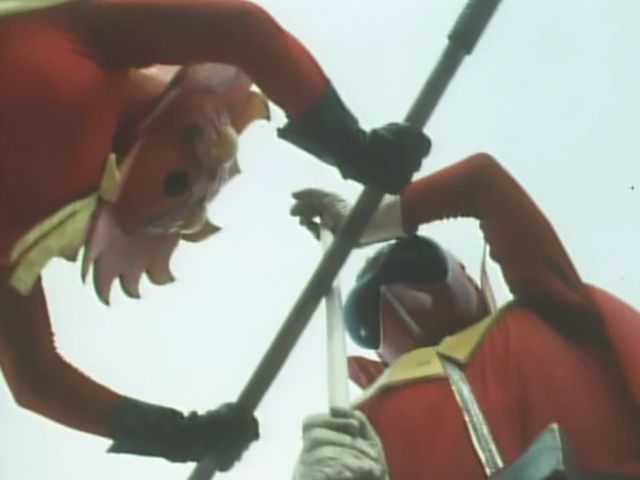 Crimson Fight to the Death! Sunring Mask vs. Akaranger