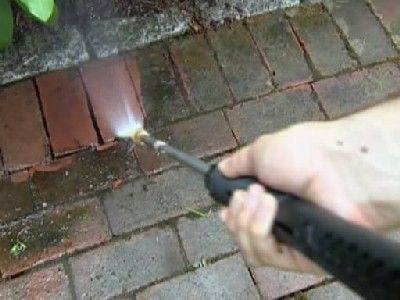 Washer Repair; Pressure-Washed Brick; Drip-Free Faucet