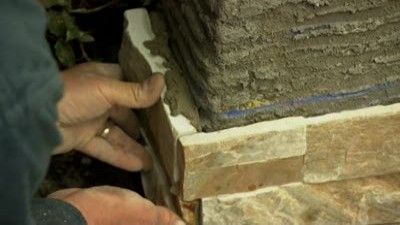 Stone Veneer Installation; Retrofitting HVAC Ducts