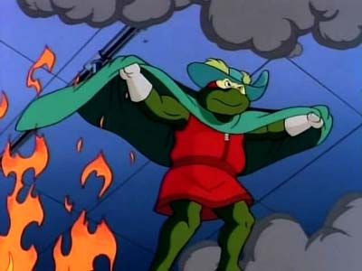 Raphael Versus the Volcano