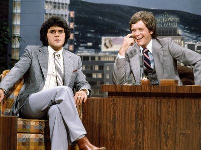 David Letterman (guest host), Jay Leno