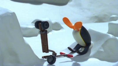 Pingu and the New Scooter