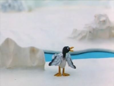 Pingu and the Seagull