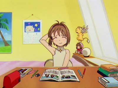 Sakura and Her Summer Vacation Homework