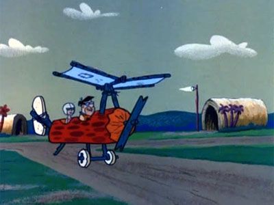 Fred's Flying Lesson