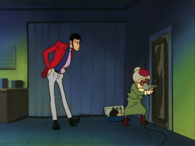 Lupin and an Old Lady's Theft Contest