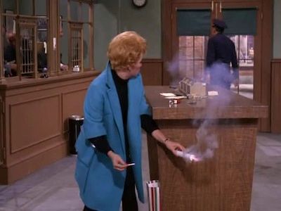 Lucy Puts Out a Fire at the Bank