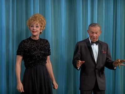 Lucy with George Burns