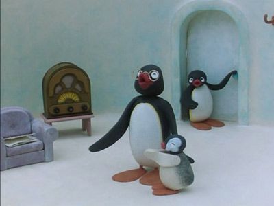 Pingu's Grandfather Comes to Visit