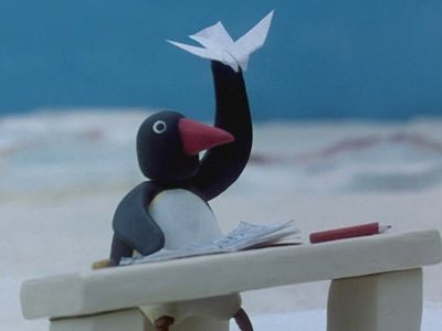 Pingu and the Paper Aeroplane