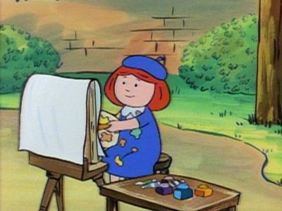Madeline at the Louvre