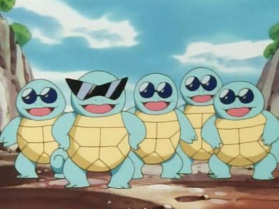 Here Comes the Squirtle Squad