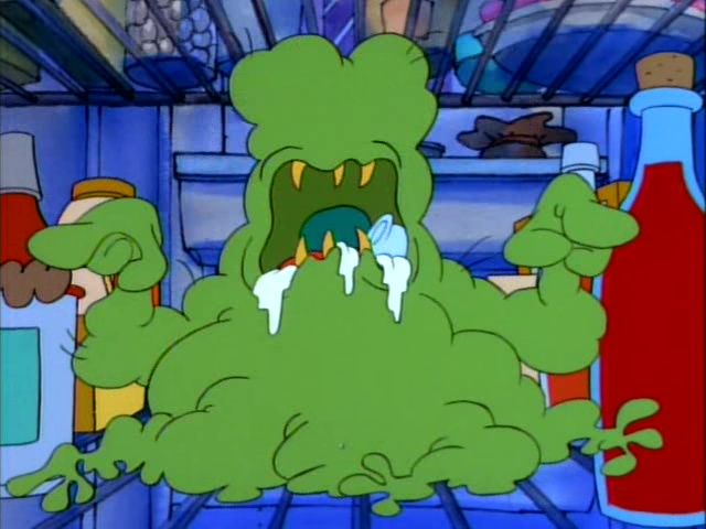 The Creature that Lived in the Refrigerator, Behind the Mayonnaise, Next to the Ketchup and to the Left of the Cole Slaw!