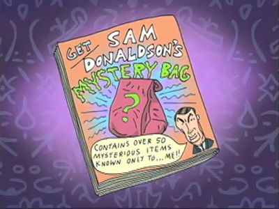 Get Sam Donaldson's Mystery Bag