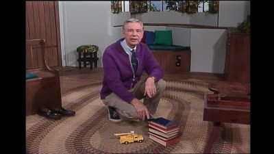 Curiosity: Mister Rogers Rides in a Bucket Lift