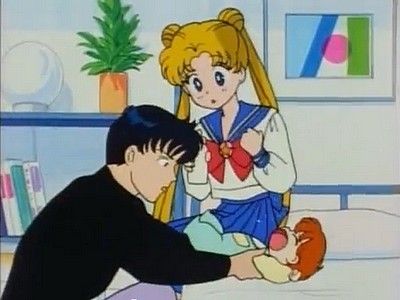 Mamoru and Usagi's Babysitting Mayhem