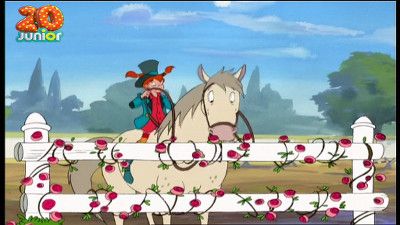 Pippi Enters a Horse Show