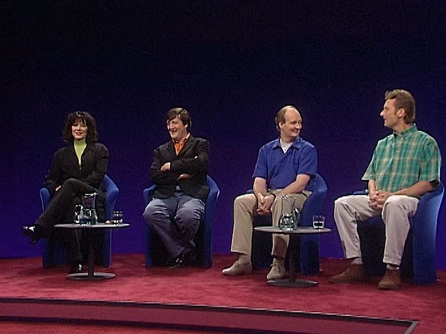Josie Lawrence, Stephen Fry, Colin Mochrie, Ryan Stiles