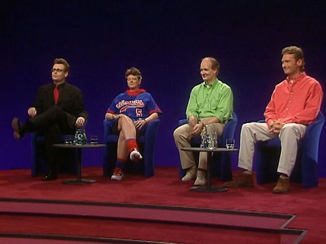 Greg Proops, Debi Durst, Colin Mochrie, Ryan Stiles