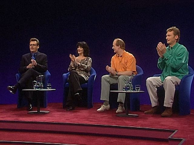 Greg Proops, Josie Lawrence, Colin Mochrie, Ryan Stiles