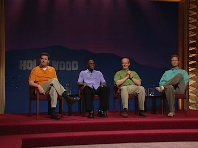 Brad Sherwood, Wayne Brady, Colin Mochrie, Ryan Stiles