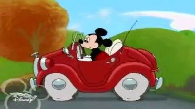 Mickey's New Car