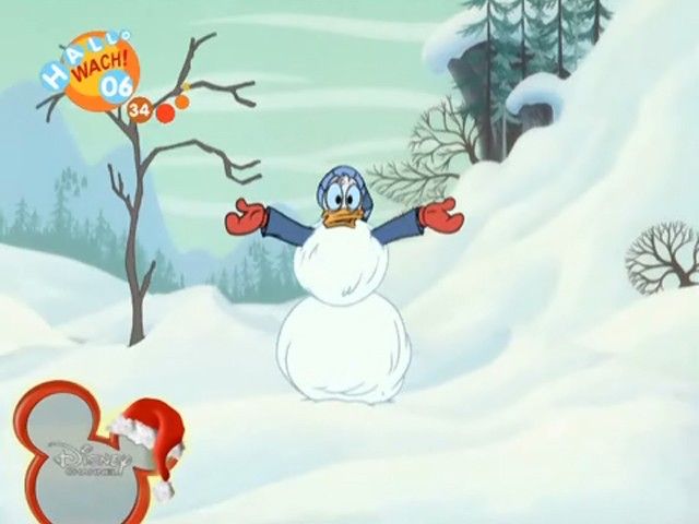 Donald's Dynamite: Snowman