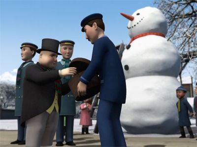 Thomas and the Snowman Party
