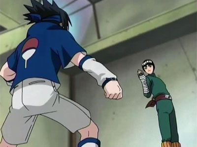 Chūnin Challenge: Rock Lee vs. Sasuke!