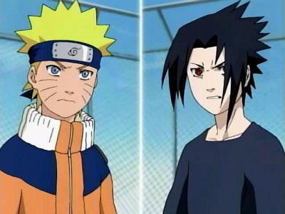 The Battle Begins: Naruto vs. Sasuke