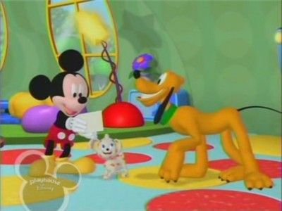 Pluto's Puppy-sitting Adventure