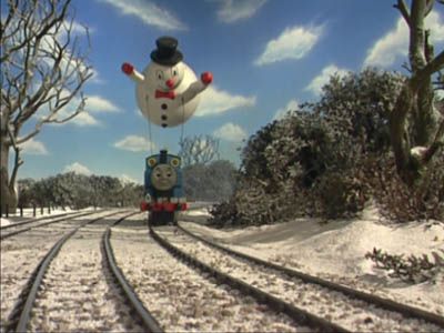Thomas' Frosty Friend