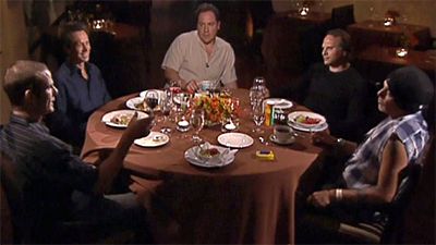Peter Berg, Billy Bob Thornton, Brian Grazer, and H.G (Buzz) Bissinger