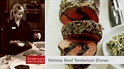 Holiday Beef Tenderloin Dinner