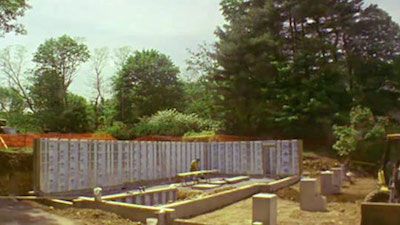 Weston; Even the Foundation is Prefabricated!