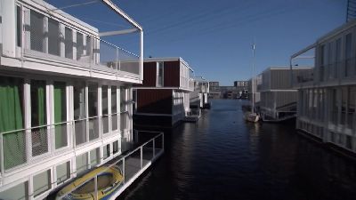 Amsterdam's Futuristic Floating City