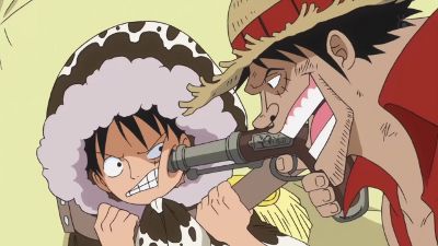 An Explosive Situation! Luffy vs Fake Luffy